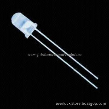 Round-shaped White LED Diode